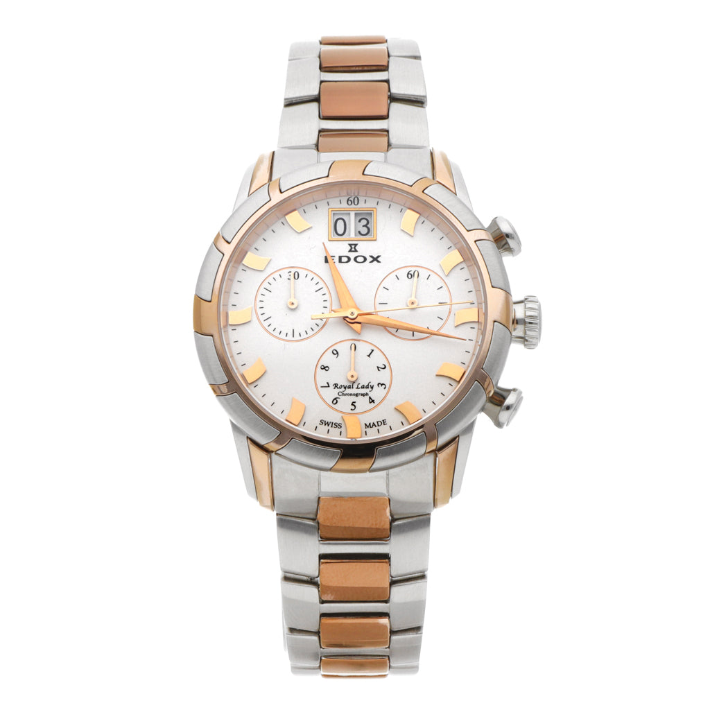 Reloj Edox para dama modelo Royal Lady Chronograph. – Nacional Monte de