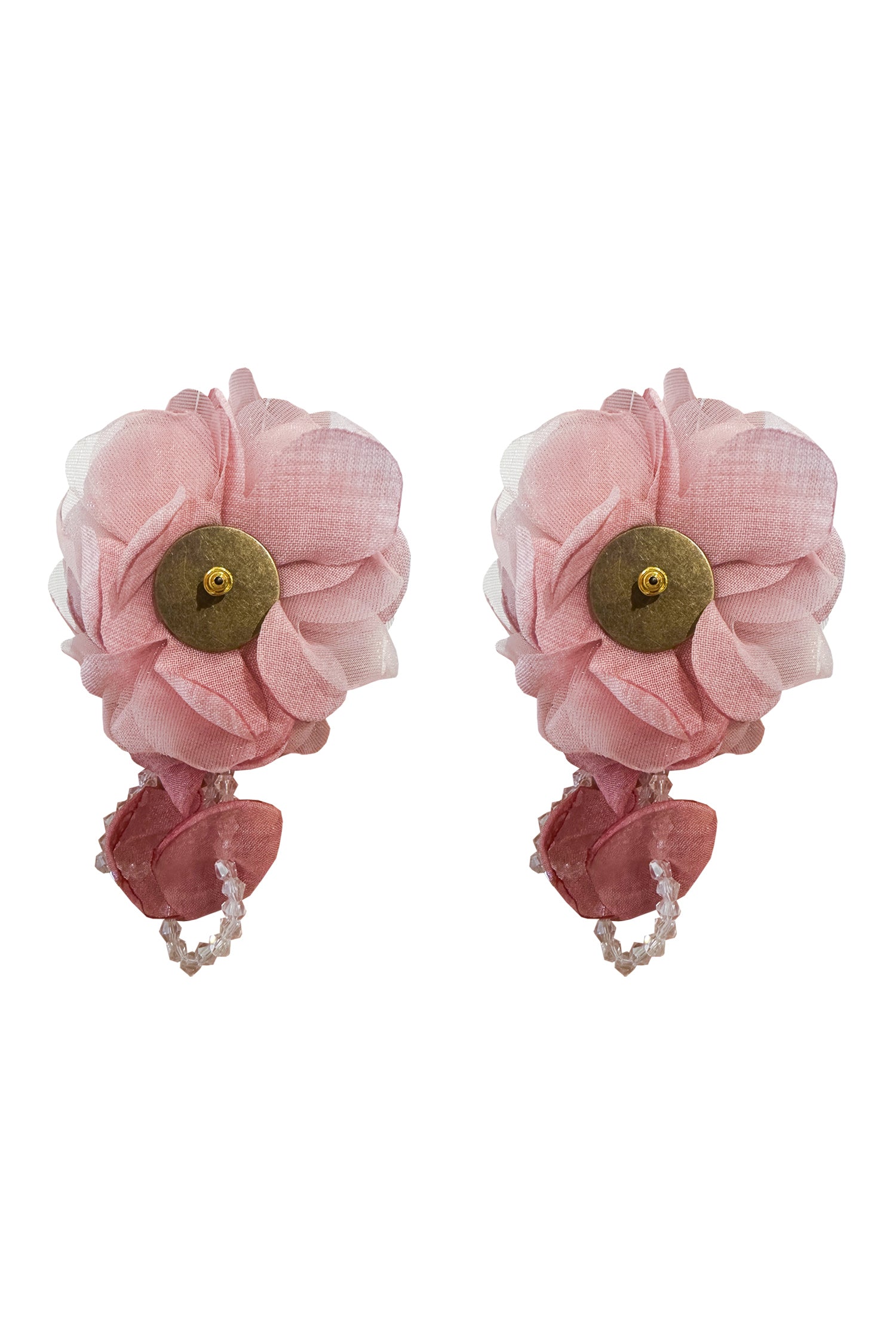 Jacqui Pink Statement Earrings