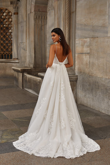 Meliha Strapless Bridal Gown, Afterpay, Zip Pay