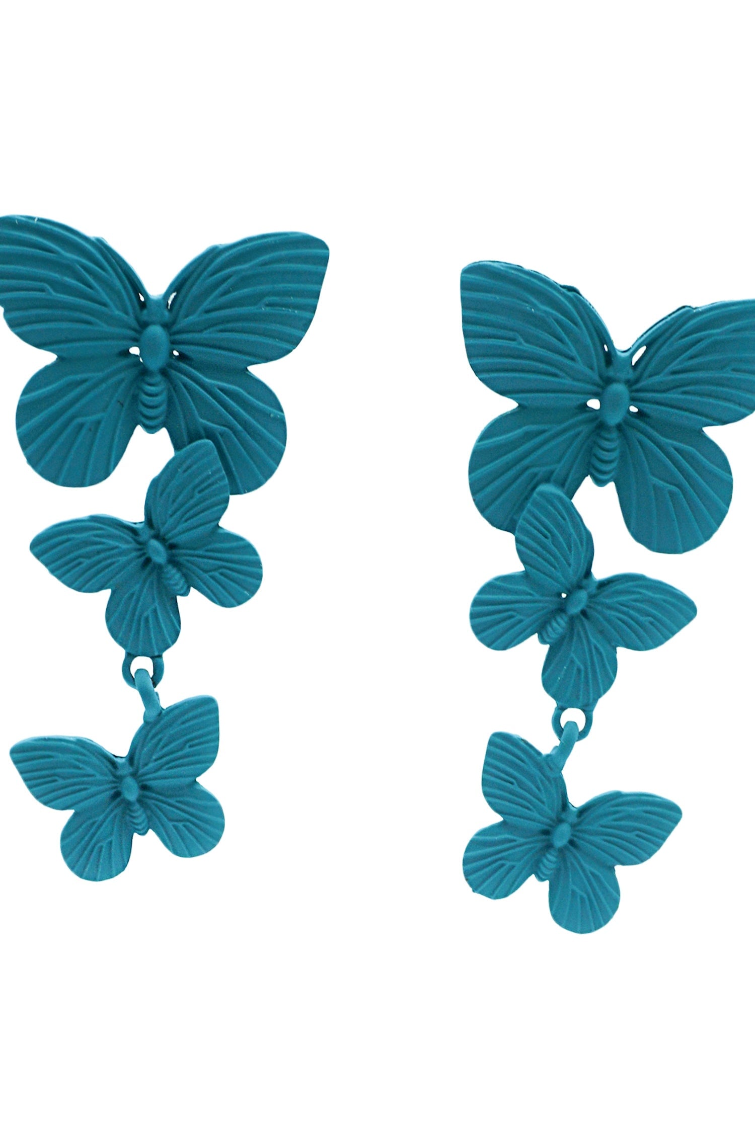 Lolita Blue Butterfly Drop Earrings