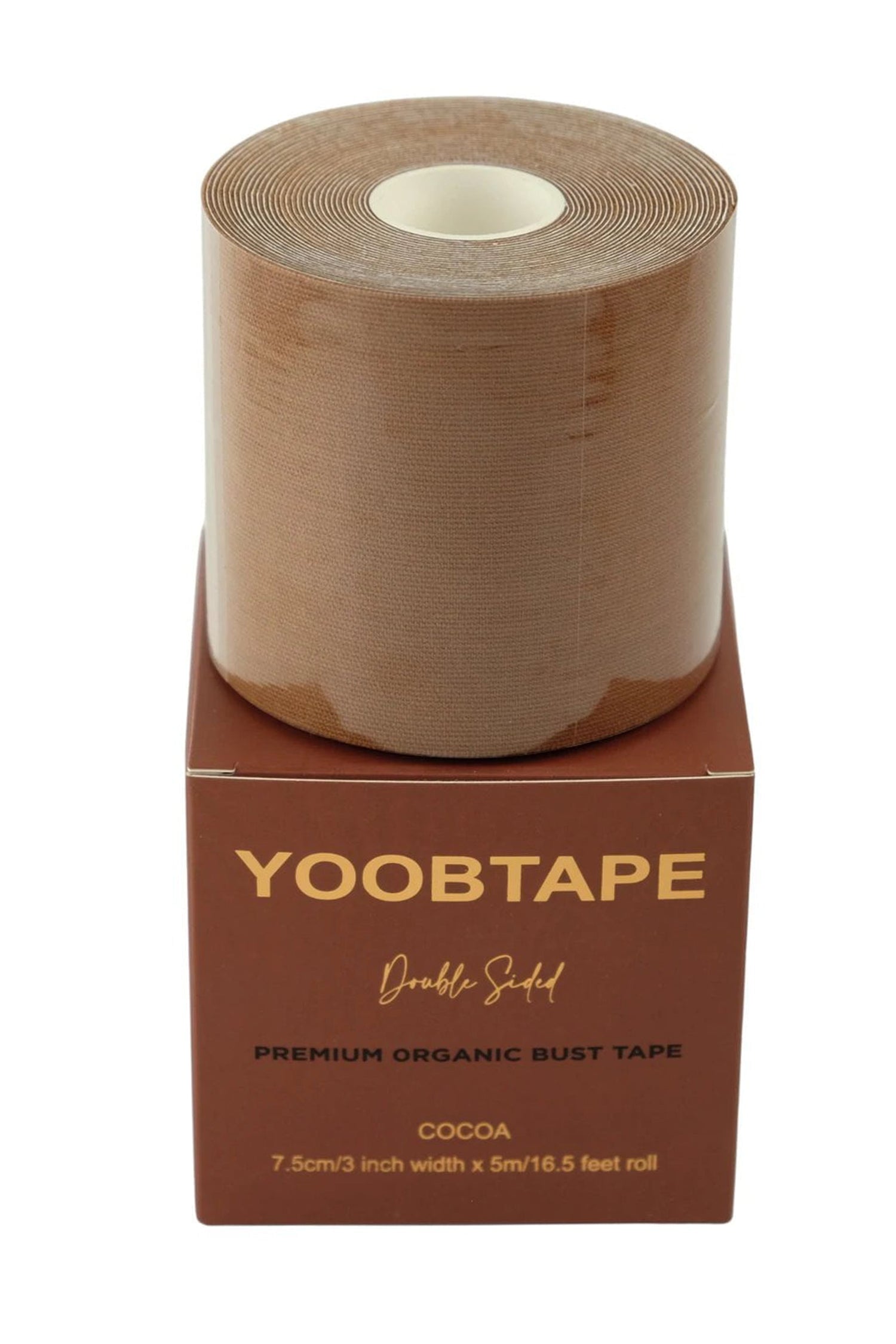 YOOBTAPE Premium Double Sided Bust Tape - Cocoa