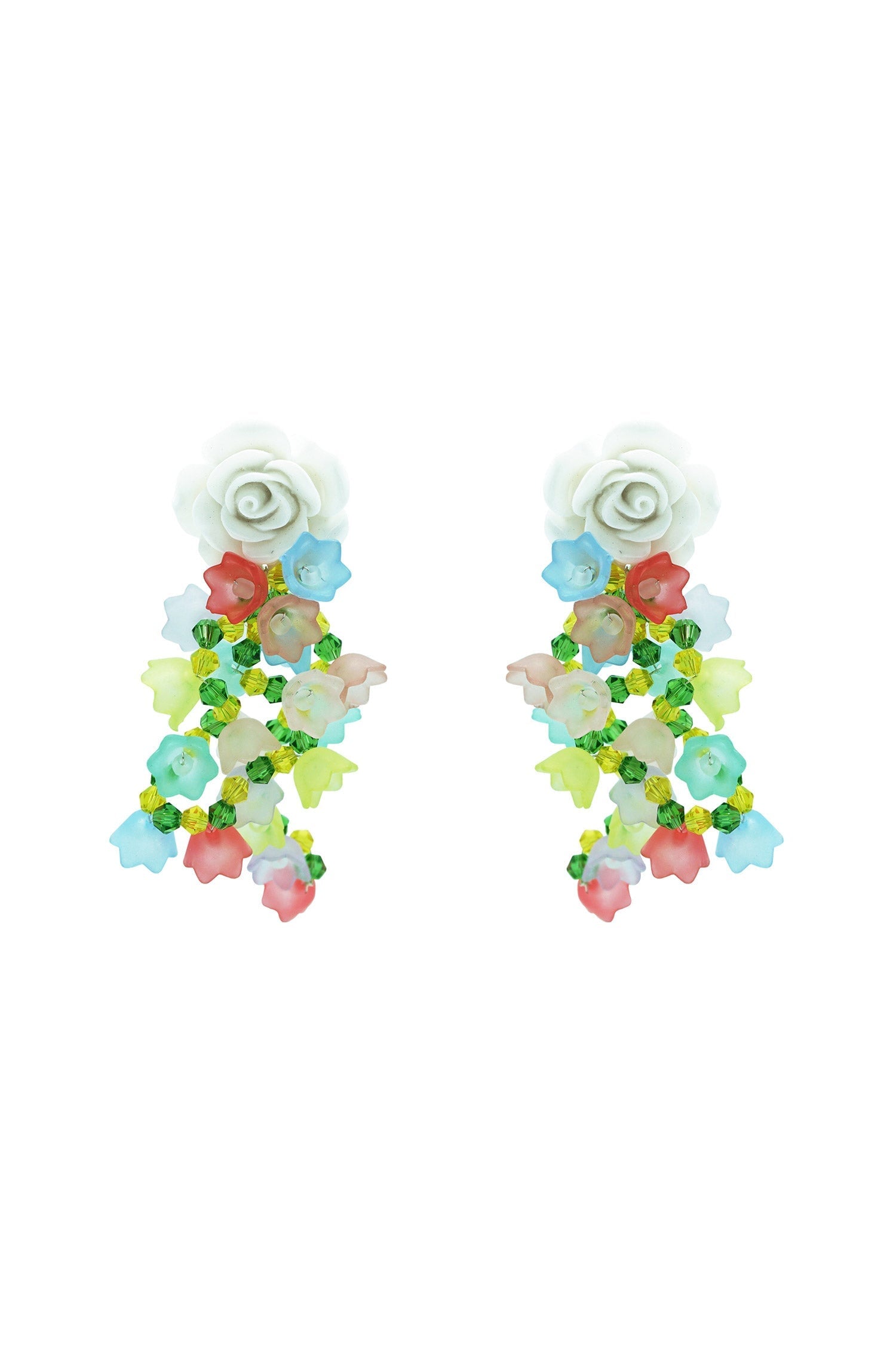 Elodie Multicoloured Statement Earrings