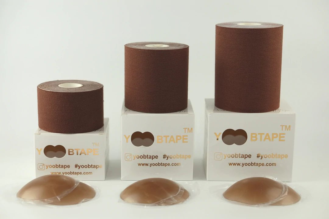 YOOBTAPE Premium Double Sided Bust Tape - Espresso