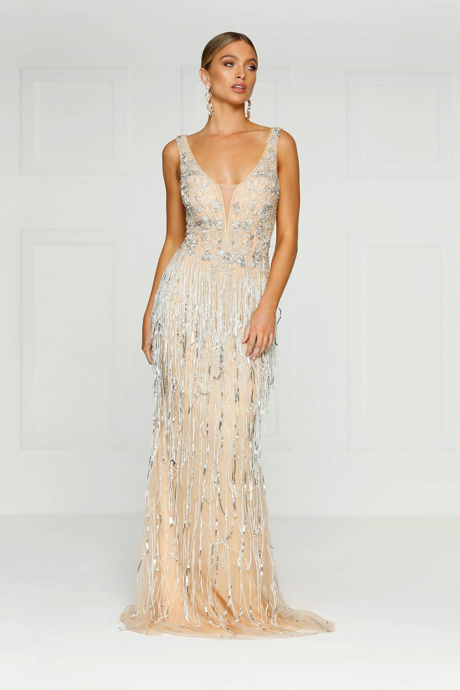 beaded occasion dresses