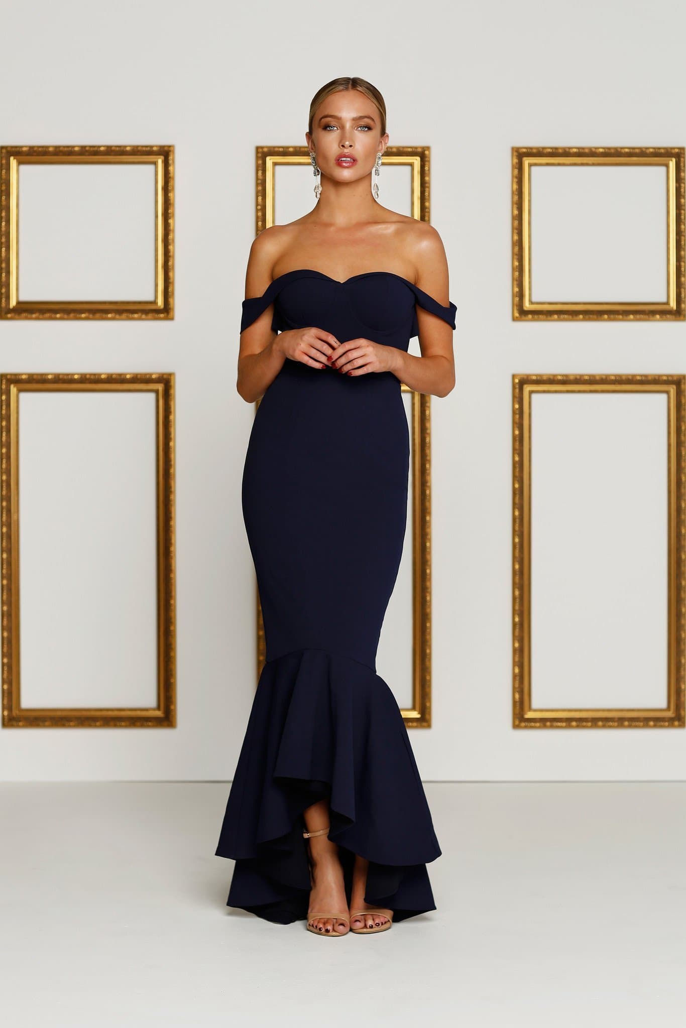 Sapphire - Navy Cocktail Dress in 