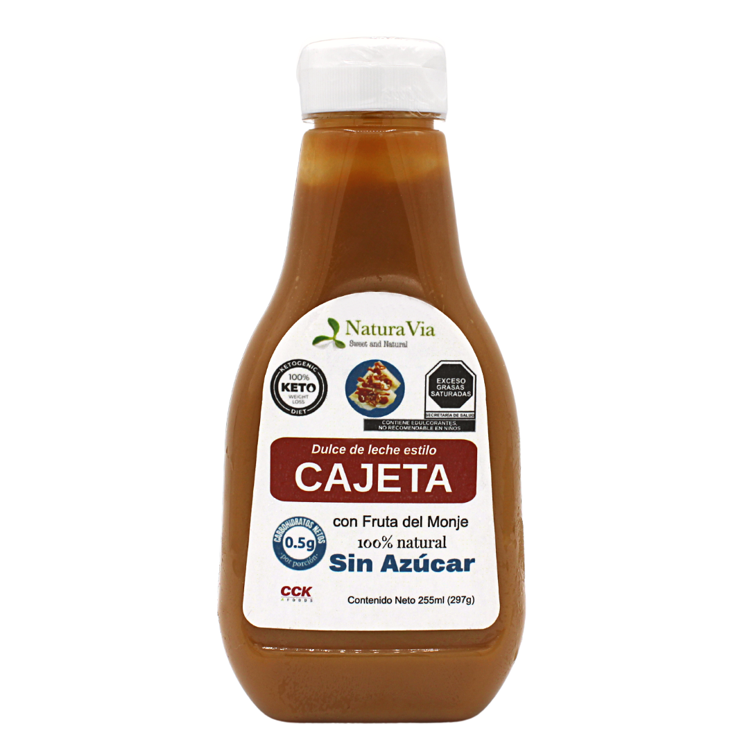 NUEVA! Dulce de Leche Keto estilo Cajeta -Sin azúcar – NaturaVia