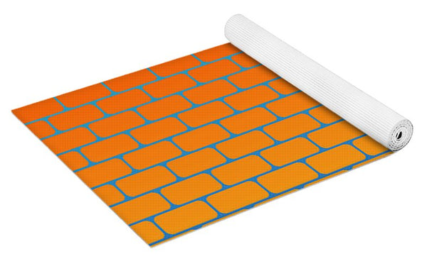 Sunshine Brick Wall - Yoga Mat - .223 Digital Art