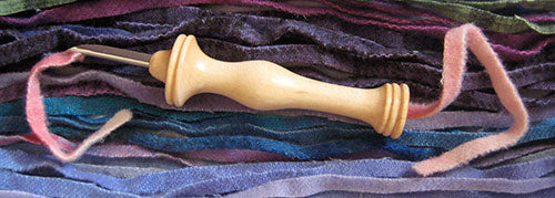 Amy Oxford Wood Handle Punch Needle #10 Regular 1/4 Loop Rug