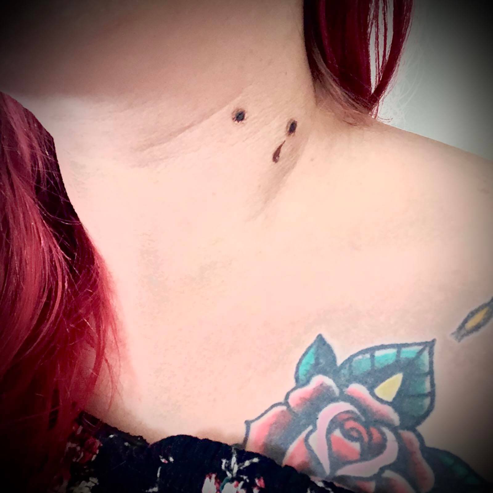 Second Life Marketplace  Stop  Ink Vampire Neck Bite Marks Tattoo  Right