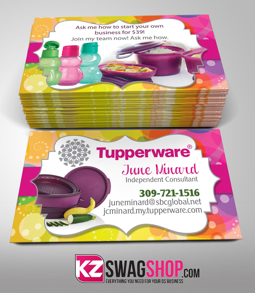 Tupperware Business CardsFree Resume SamplesWriting Guides for All