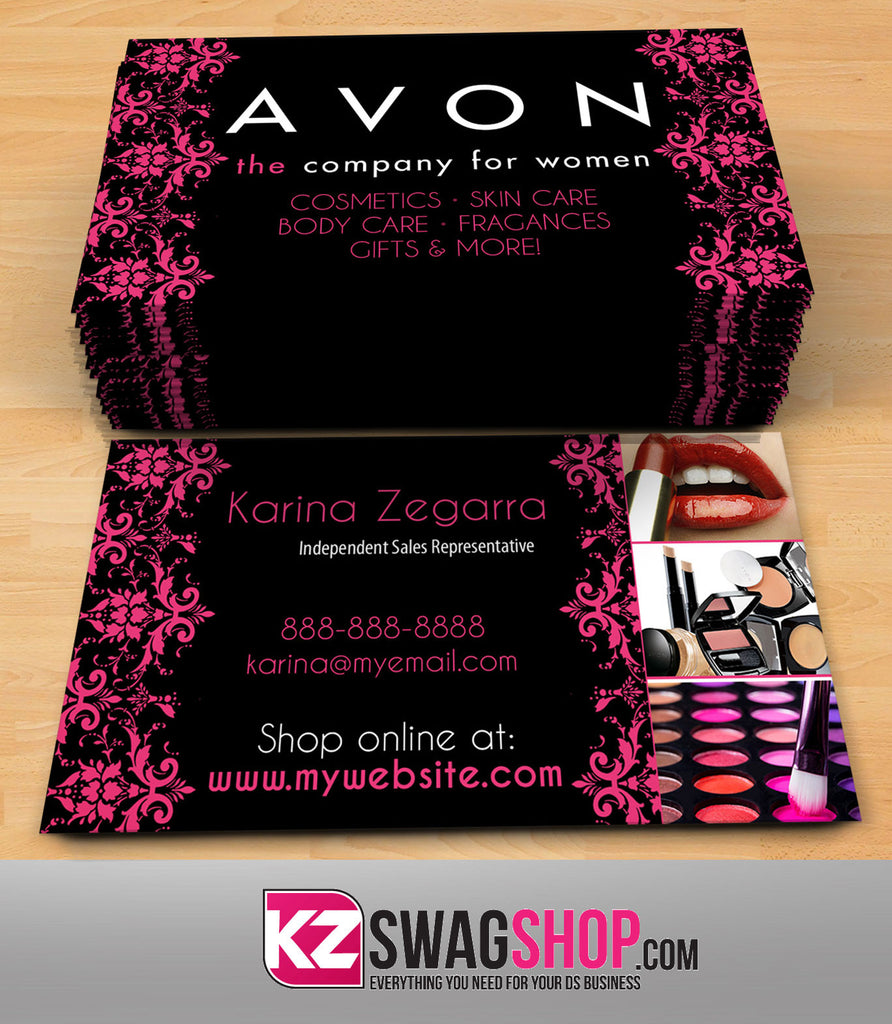 Avon Business Cards Style 5 Kz Swag Shop