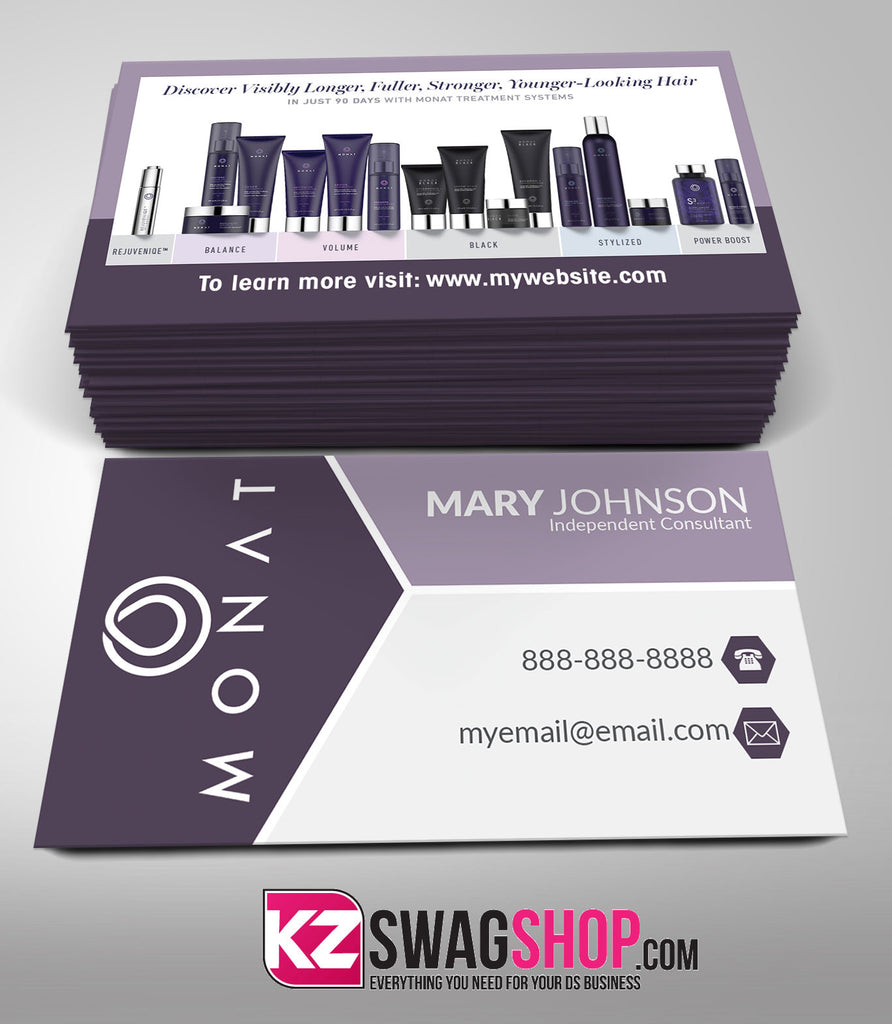 Monat Business Cards Style 3 Kz Swag Shop