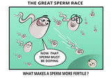 ¿Qué hace que los espermatozoides sean más fértiles