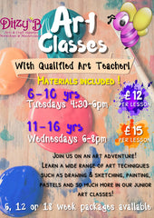 Art Classes: 6-10yrs