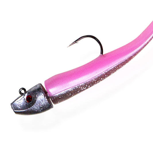 6 Whip-It Eel : Rigged – Al Gags Fishing Lures