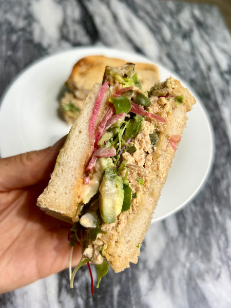 Salmon Salad Sandwich