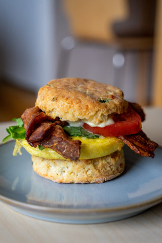 New Cascadia Breakfast Sandwich