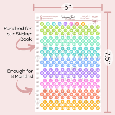 Mini Calendar Planner Stickers – PlannerChickDesigns