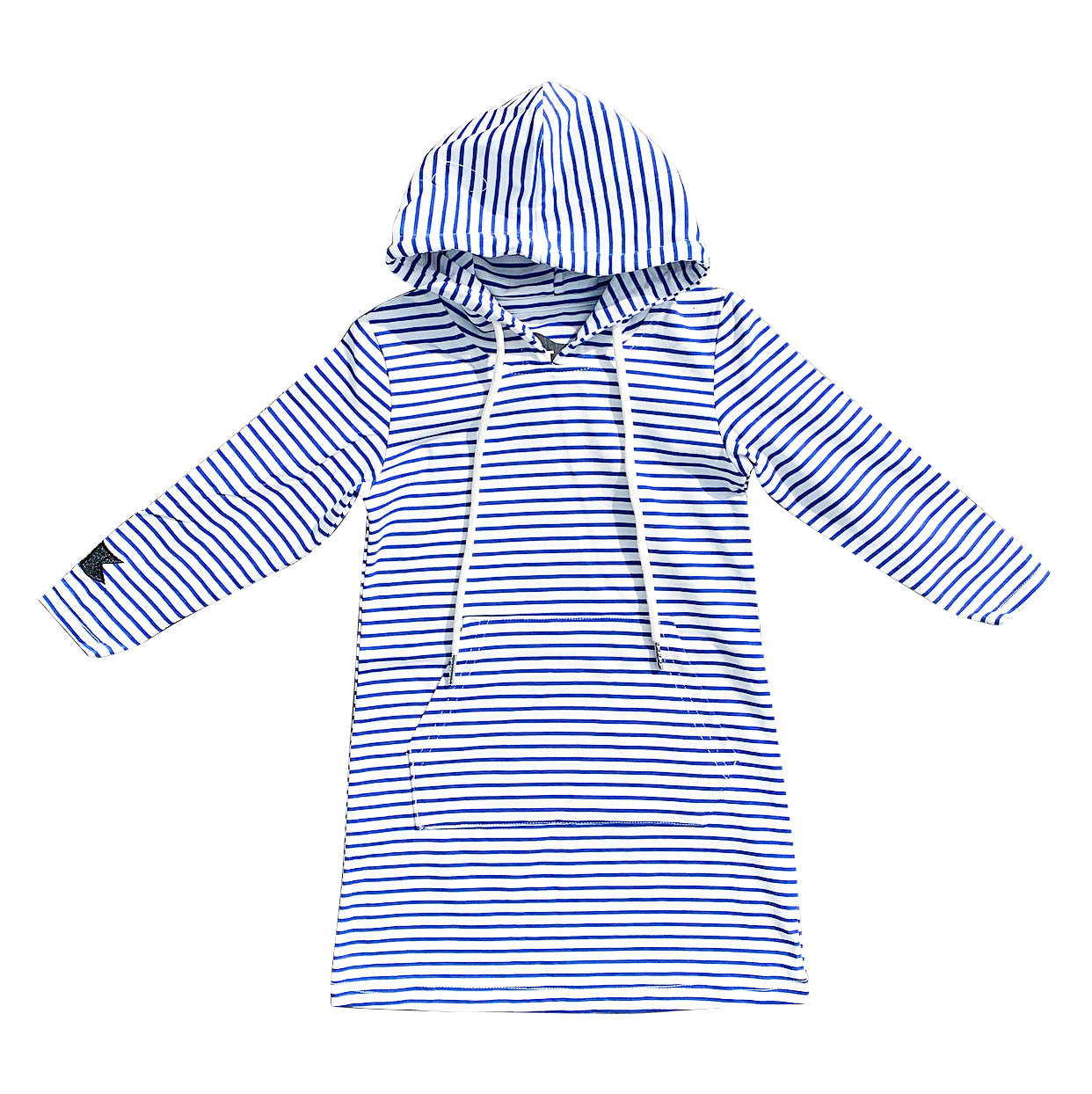 Southampton White Girls Hooded Dress