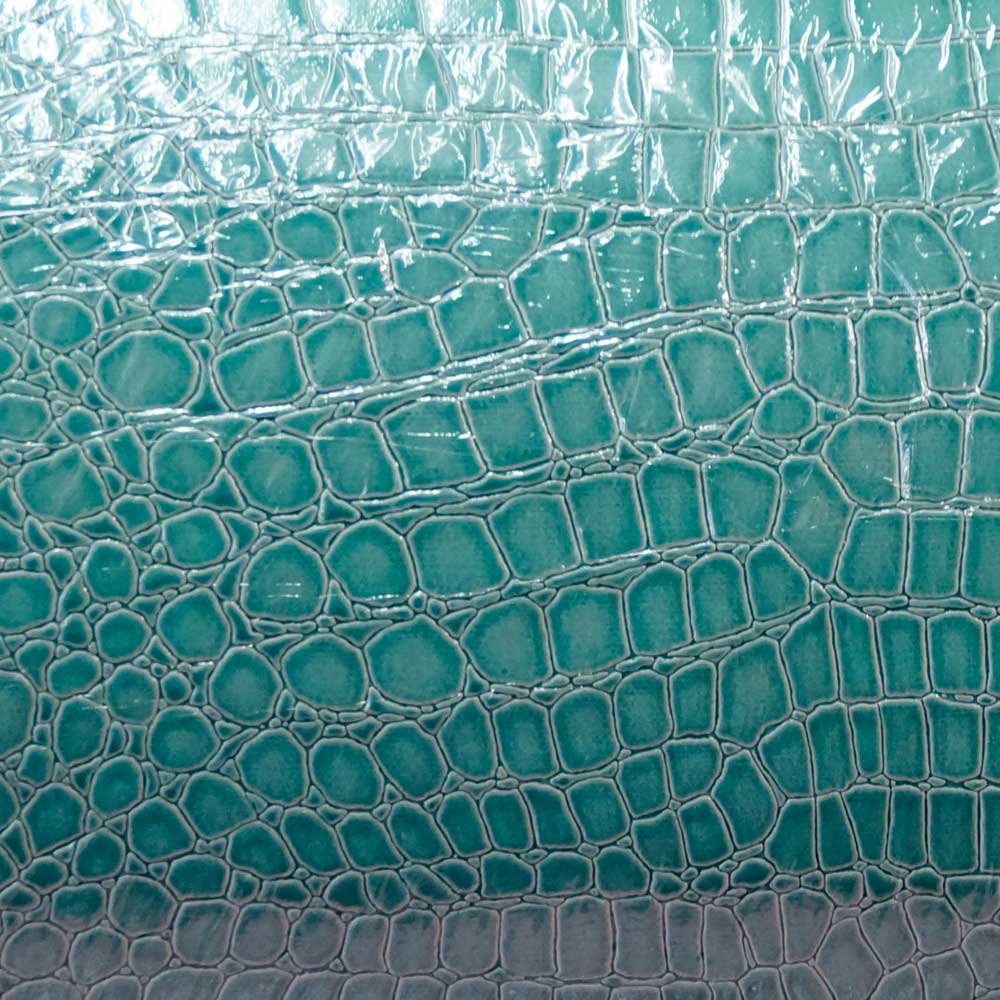 Charcoal Transparent Vinyl Fabric