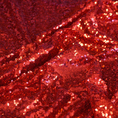 Red Mini Glitz Fabric