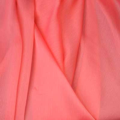 coral chiffon material