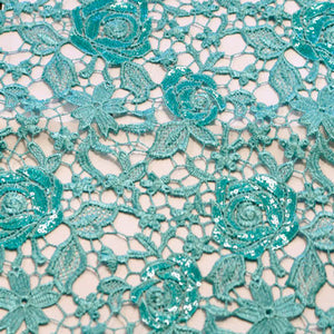 rose lace fabric