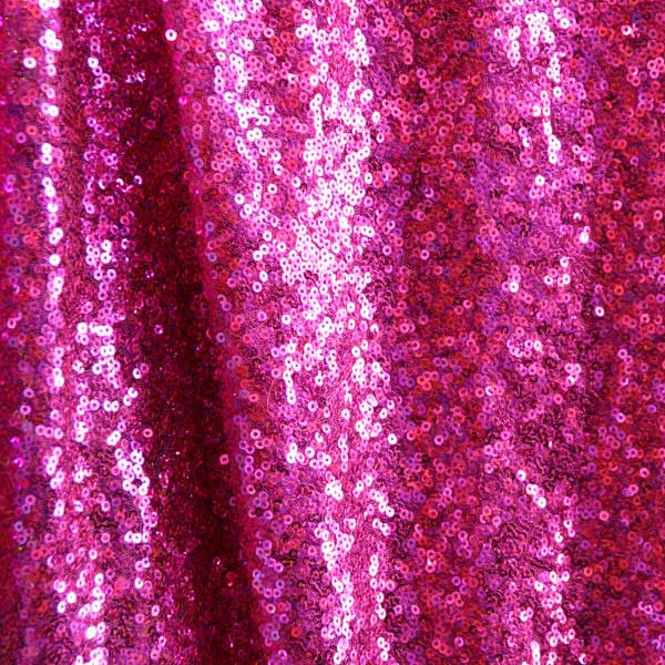 Fuchsia Mini Glitz Sequin Fabric – CnC Fabrics