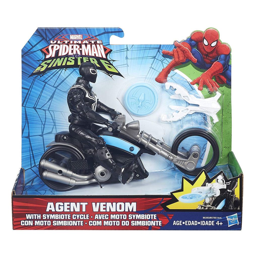 Ultimate Spider Man Vs The Sinister Six Agent Venom With Symbiote Cyc Dash N Jess