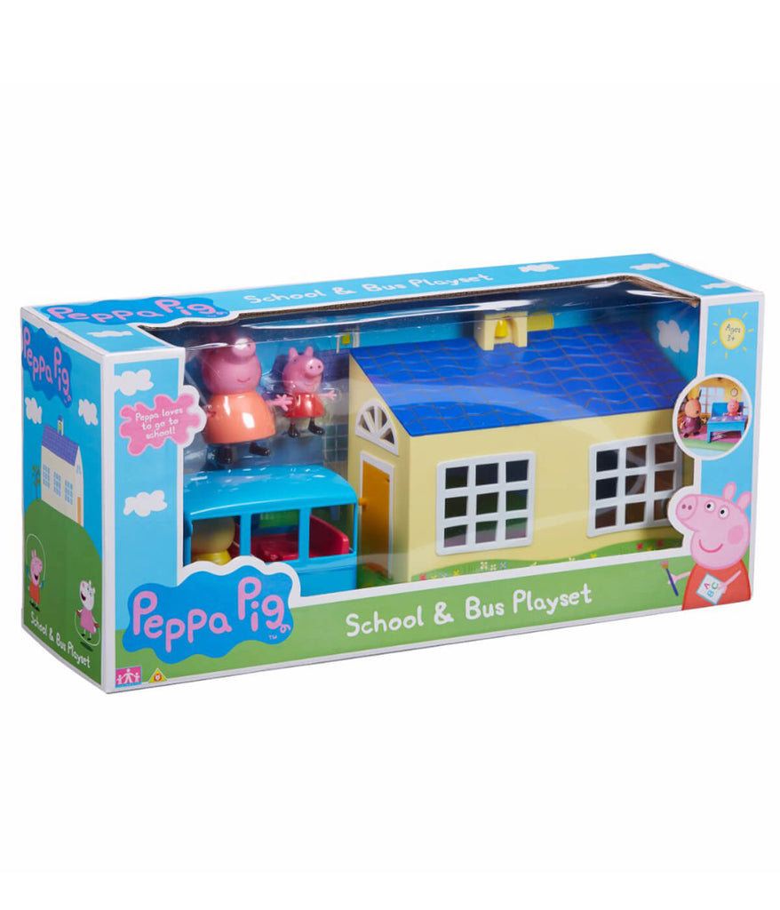 peppa school playset