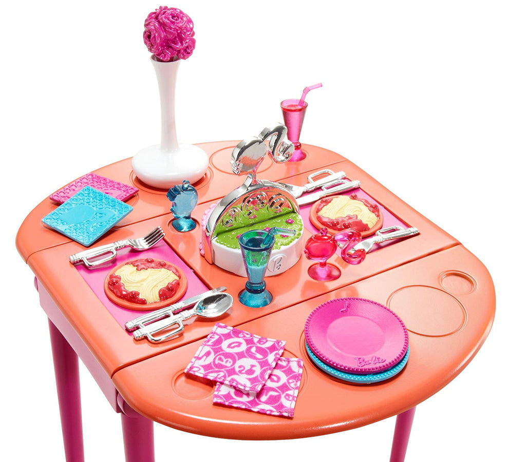 barbie dinner set