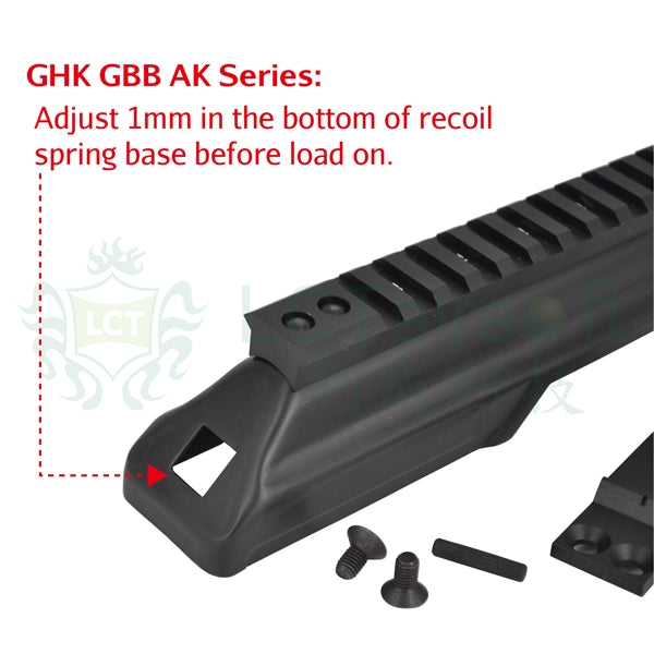 LCT AK Upper Rail System (Dust Cover Replacement) (PK-213) .