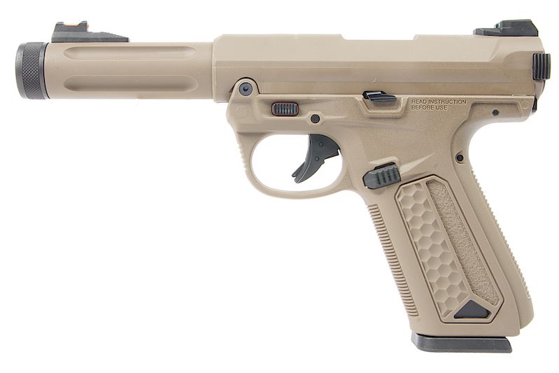 Action Army AAP-01 ASSASSIN GBB Pistol (Black / Tan) – BlackBlitz