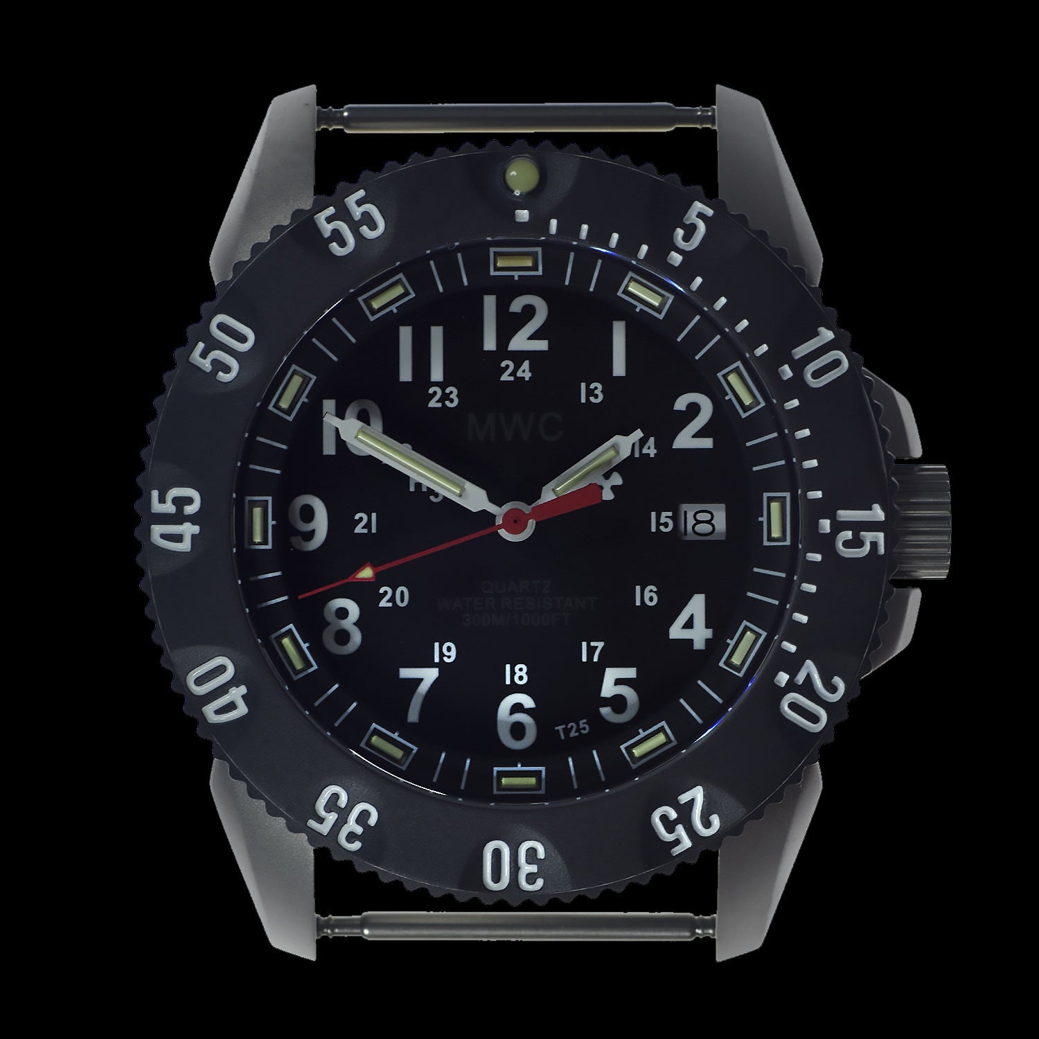 Mwc P656 2023 Model Titanium Tactical Series Watch With Gtls Tritium A Military Watch Company
