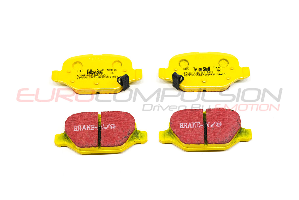 EBC YELLOW REAR BRAKE PADS (ABARTH/500T)