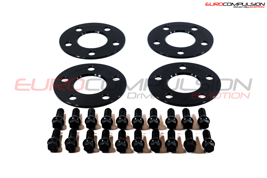 Otis La Black Wheel Spacer Kit 5mm 5mm Alfa Romeo Giulia 2 9l Eurocompulsion