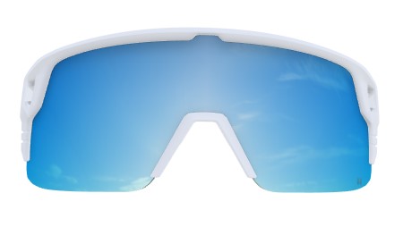 Spy Monolith Sunglasses Matte White with Happy Bronze Platinum