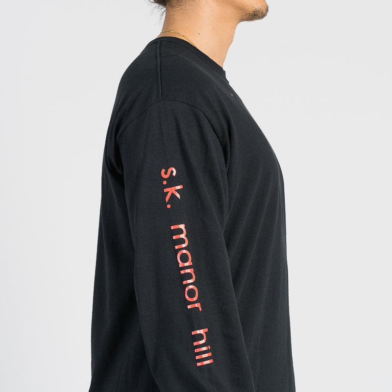 Long Sleeve Logo T-Shirt - Black