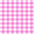 Gingham HotPink/White 