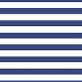Stripe Navy/White
