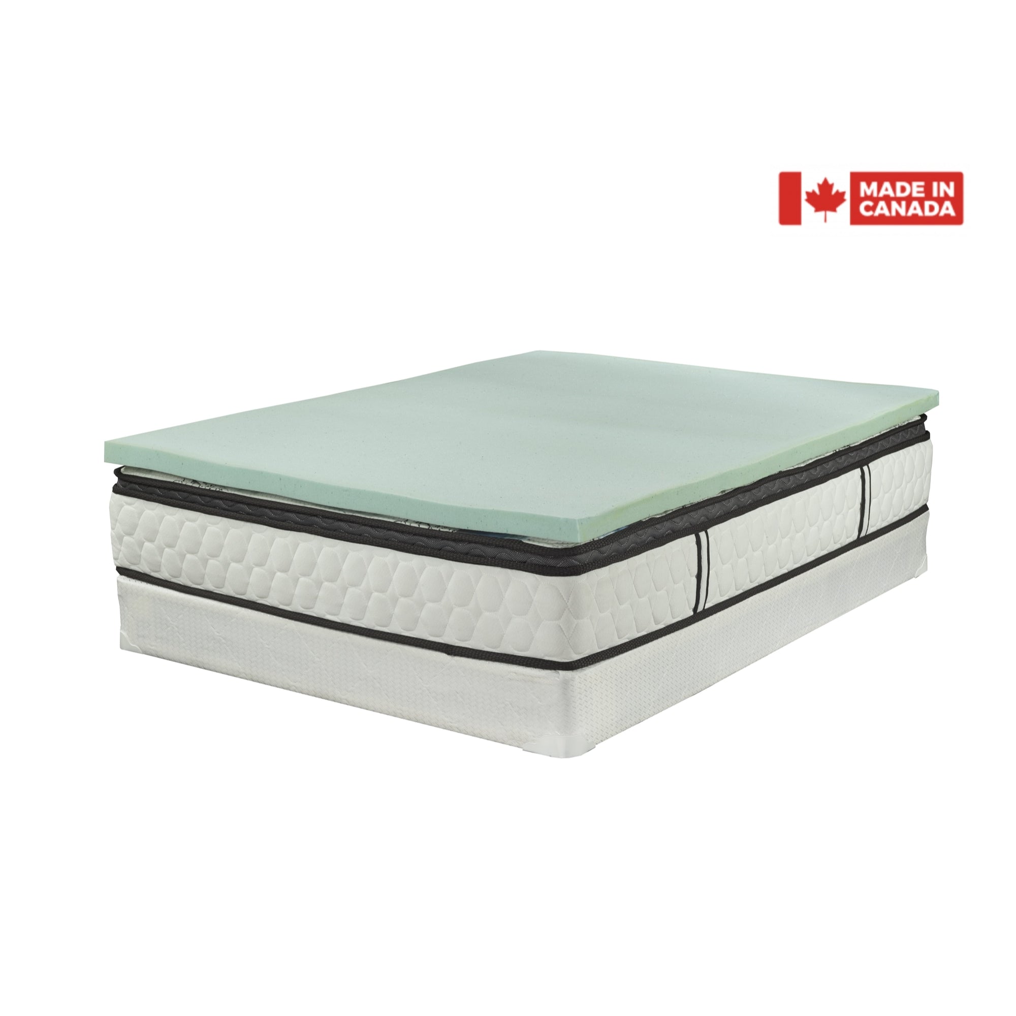 viscologic gel memory foam mattress topper