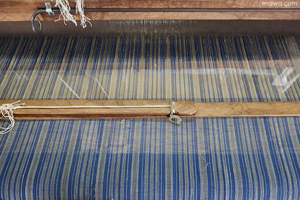 Weaving with Natural Dyed Cotton at WomenWeave