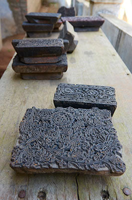 Kalamkari printing blocks