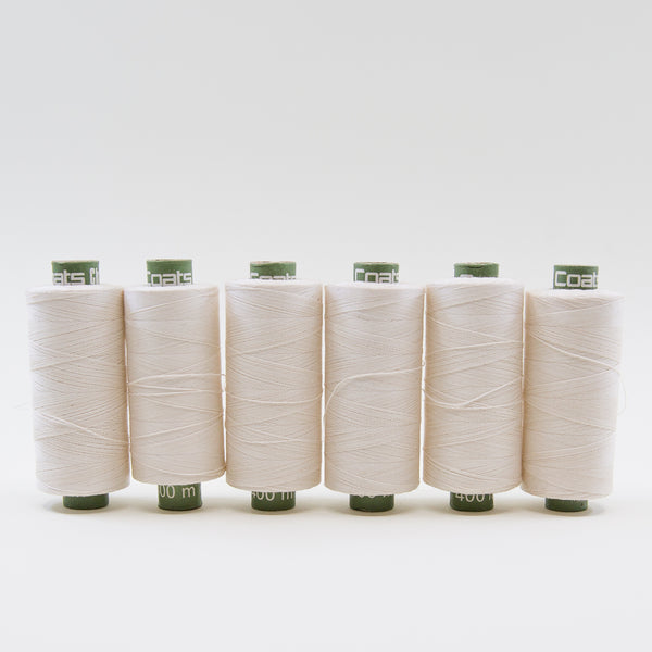 Cotton Sewing Thread - Single Spool - Natural White– MAIWA
