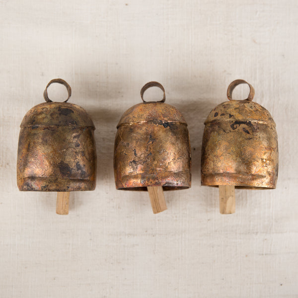 Small hanging bell Antique finish 1/2,3/4,1,1.5,2 for mantap