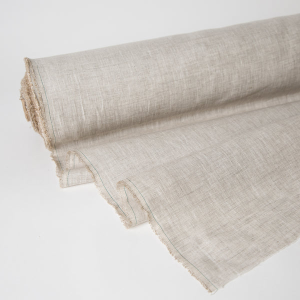 White Almond Cotton Linen Blend {Mechant & Mills} – Fluid + Drape