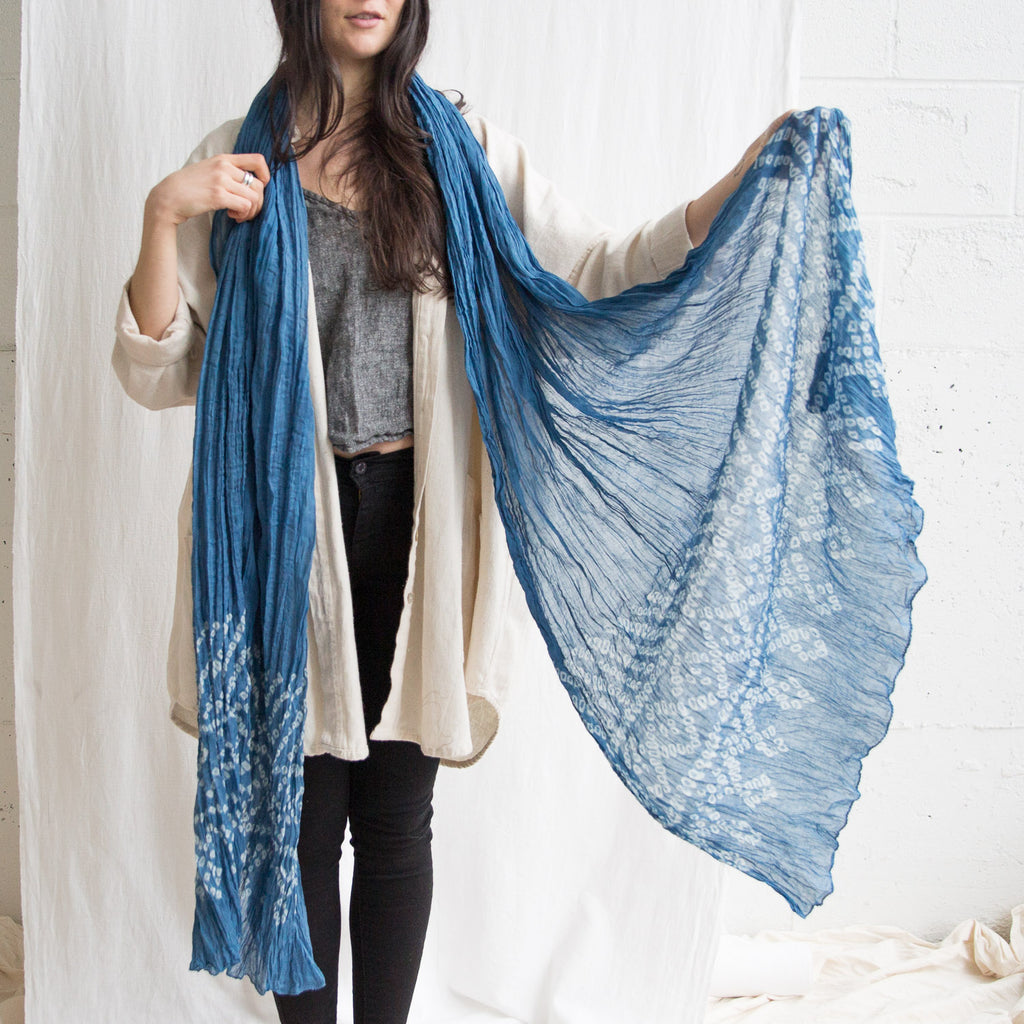 light cotton scarf