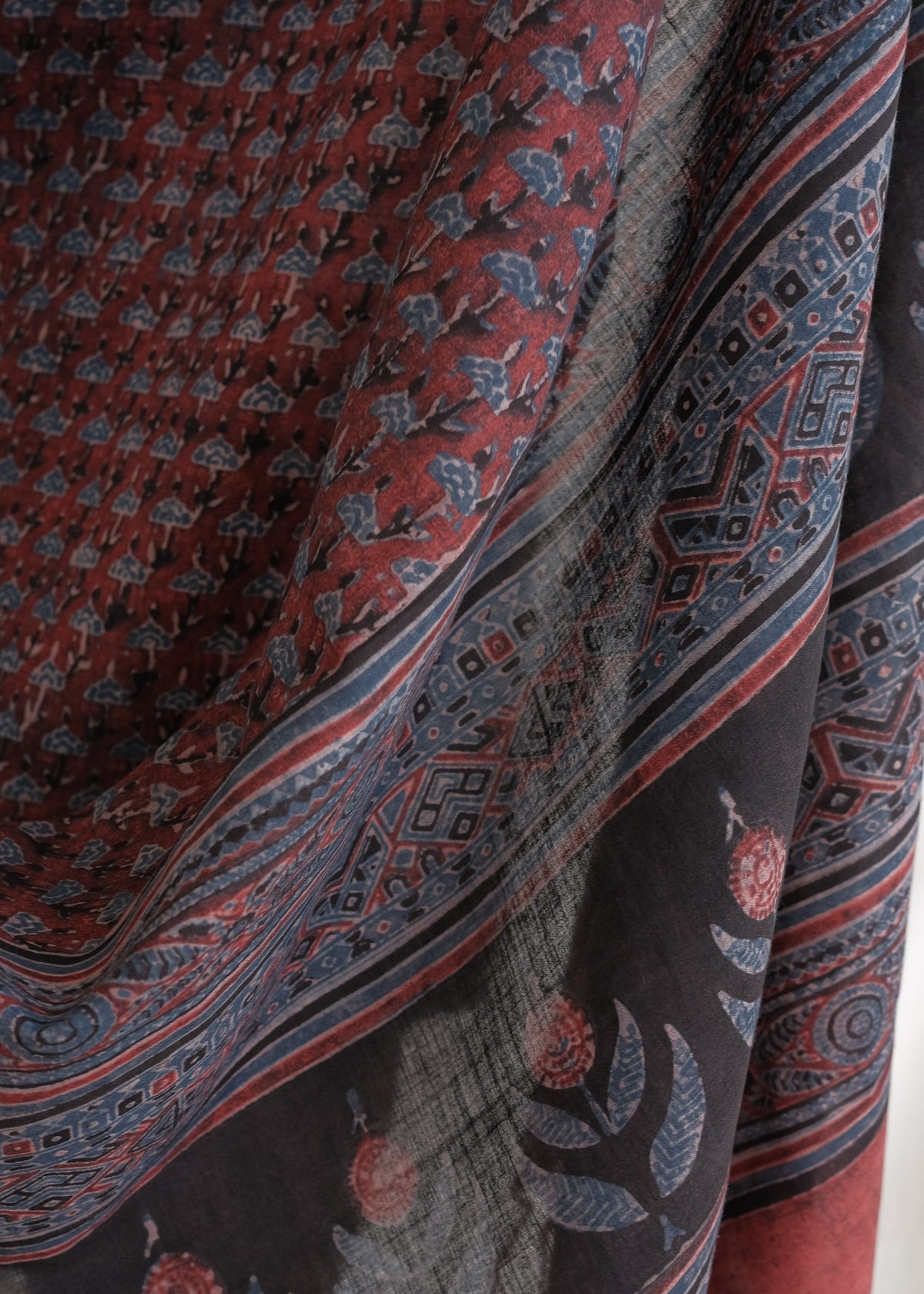 Block Printed Shawls from Maiwa– MAIWA