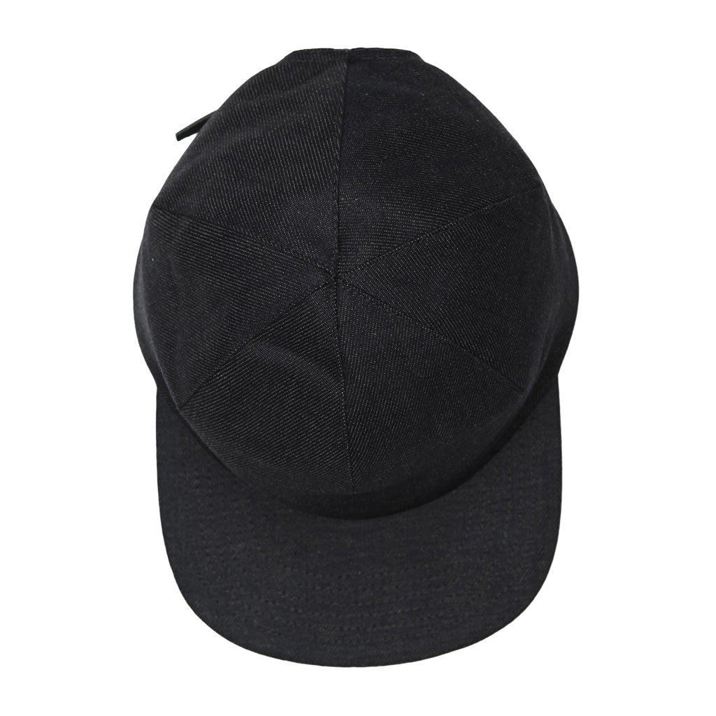 raw denim cap