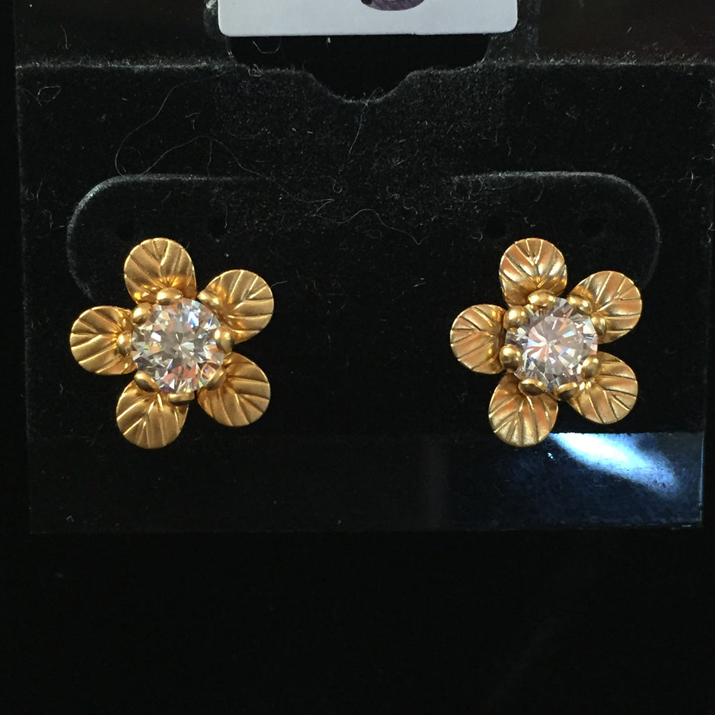 Matte Gold Earrings – Shop Amrapali